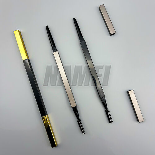 সম্পর্কে সর্বশেষ কোম্পানি খবর Double Head Square Retractable Eyebrow Pencil Tube Model 854 | Ideal Custom Packaging for Cosmetic Business Start Up