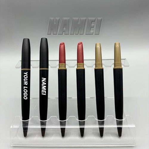 সম্পর্কে সর্বশেষ কোম্পানি খবর Fight Homogeneous Eyeliner Packaging! E-858 Dual-End Eyeliner Pen Tube With 3 Original Differentiated Design