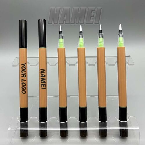 সম্পর্কে সর্বশেষ কোম্পানি খবর Dual Tip Empty Liquid Eyeliner Pen Tube | Refillable Double Head Cosmetic Pen Containe