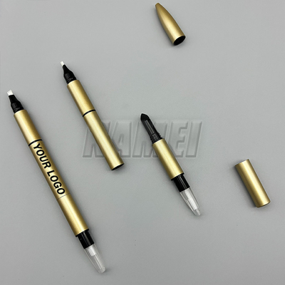 ভালো দাম 3 ইন 1 OEM ODM কাস্টম ব্রো পেনসিল ছাঁচ মেকআপ eyeliner কলম প্রসাধনী প্যাকেজিং টিউব প্রসাধনী প্যাকেজিং অনলাইন