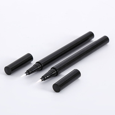 ভালো দাম Cosmetic packaging material for thin Eyeliner pen thin liquid Eye line pencil with steel beads empty black container অনলাইন